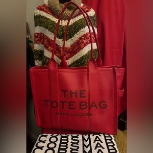 Marc Jacobs - The Leather Large Tote Bag “Red”
